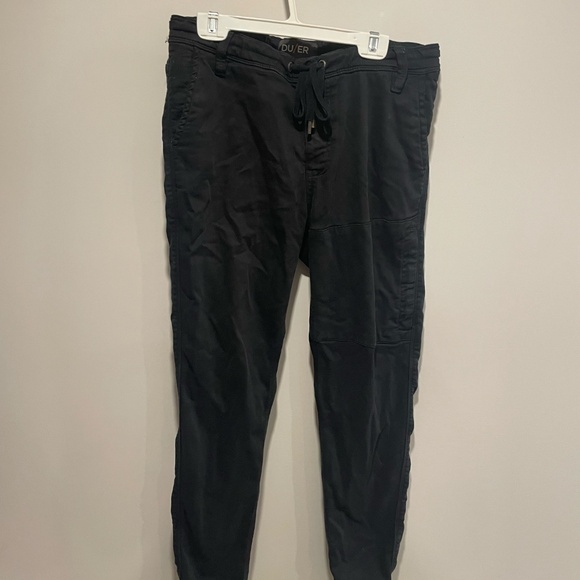 DU/ER Men's No Sweat Jogger Pants in Black 30x29 - Picture 8 of 9